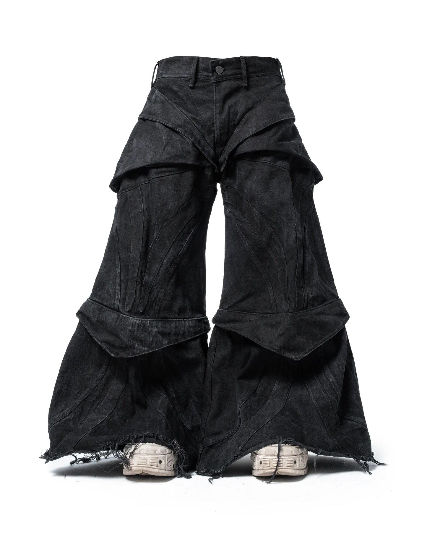 evoric convertible baggy denim