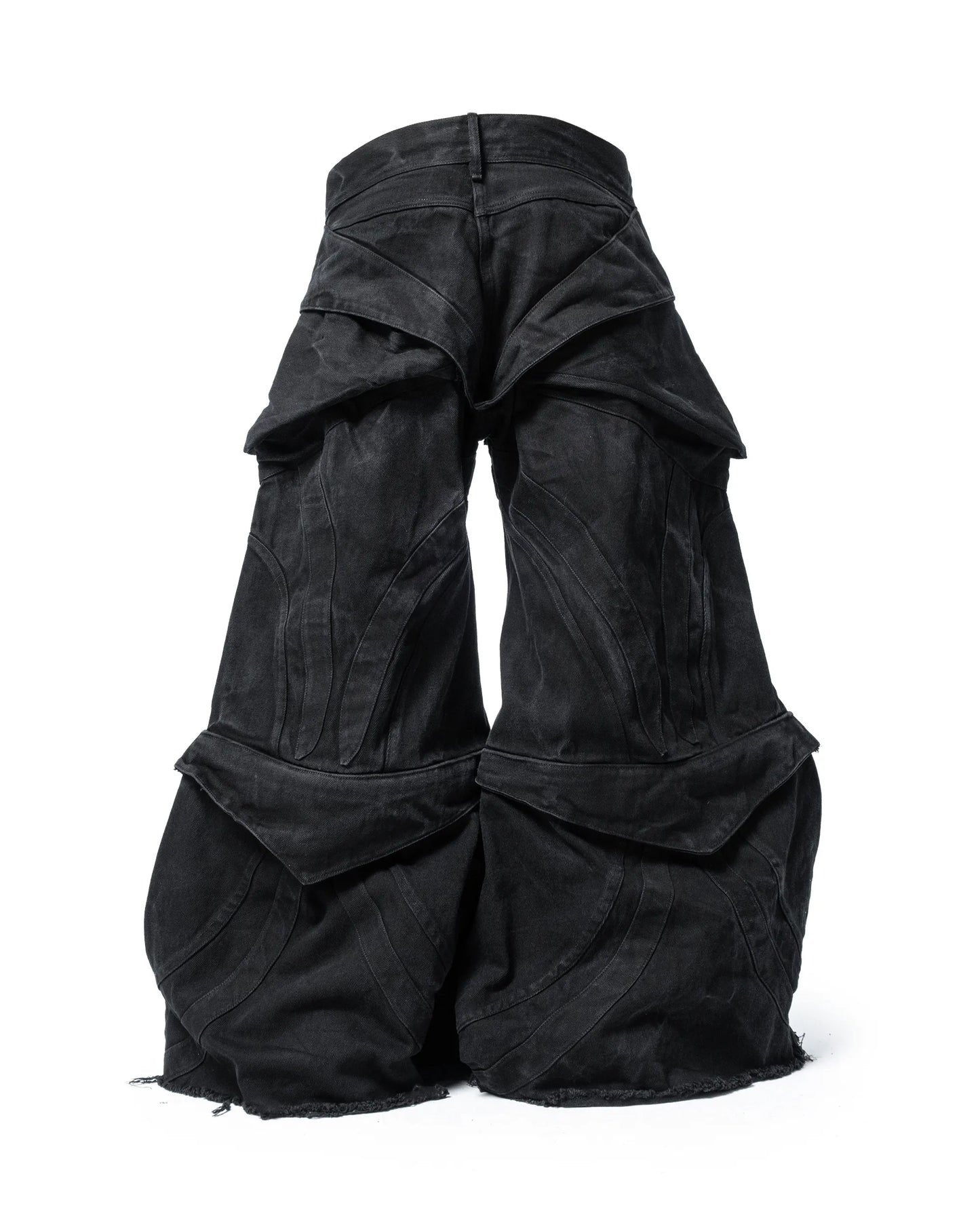 evoric convertible baggy denim